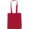 Bavlnená taška, červená