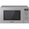 Panasonic NN-S29KSM nerezová mikrovlnná rúra (20l, 800W, 5 stupňov výkonu, 9 programov, ovládanie tlačidlom a gombíkom), strieborná