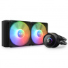 NZXT AIO liquid cooler CPU Kraken 240 RGB / 2x120mm fan / 4-pin PWM / LCD display / black RL-KR240-B1