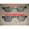 BMW X5 E53 1/00-12/03 zadné platničky Sada ľavá + pravá