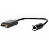 Nedis CCBW65950BK015 USB-C adaptér/ USB-C zástrčka – 3,5 mm jack zásuvka + USB-C zásuvka 15cm černý