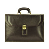 Pierre Cardin 1205 RM02 hnedá pánska kožená aktovka 40 x 29 x 9 cm