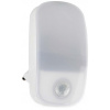 NEDIS LED nočné svetlo do zásuvky / pohybový senzor / 0.55 W / 11 lm / teplá biela