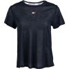 Tommy Hilfiger PERFORMANCE LBR TOP čierna,biela,červená Dámske tričko XS