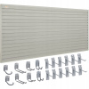 Stena na náradie Panel Sada 8 panelov 243,8 x 129,1 cm PVC na náradie