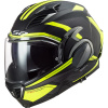 LS2 Helmets LS2 FF900 VALIANT II REVO MATT BLACK H-V YELLOW