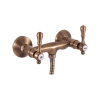 Rav slezák Sprchová baterie RAV SLEZÁK Morava 100 mm stará mosaz MK480.0SM
