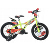 Dino 143gln Detský bicykel žltý 14 