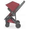 Greentom Upp Reversible Športový kočík Cherry Black