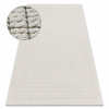 Wilsondo Sivo-krémový obdĺžnikový koberec Origi Rozmer: 116x170 cm
