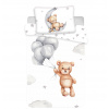Jerry Fabrics Disney obliečky do postieľky Macko baby 100x135, 40x60 cm
