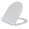 CERANO - WC sedátko so spomaľovacím mechanizmom Sedile - slim/UF - biela lesklá - 36,4x4,9x42,7 cm