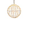 ACA Lighting LED vianočné 3D guľa, priemer 20 cm, 100 LED, 230V, IP44