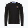 Pánske tričko s dlhým rukávom Aeronautica Militare 252TS2390UJ00372 jet black