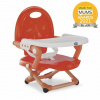 CHICCO Podsedák přenosný Pocket Snack na židli - Poppy red (79340.8500)