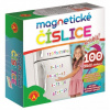 Magnetické číslice na lednici 100 dílků