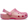 Crocs Sandále Classic iridescent glitter cgk Ružová