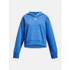 Under Armour Rival Fleece Crop Hoodie modrá