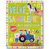Veľké samolepky pre malé ruky Farma