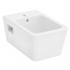 Hansgrohe EluPura Q Original - Závesný bidet, otvor na batériu, biela 60284450