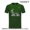 Tričko RANGER® - JELEŇ - d M Zelená