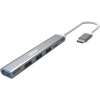 Marvo UH008 USB-C HUB 5v1 (4x USB-A, 1x USB-C) sivý