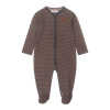 DIRKJE Set Overal+ body + čiapka+ botičky tm. modrá chlapec veľ.50