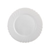 Bormioli EBRO tanier plytký 25,5 cm - opálové sklo