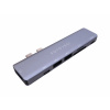 Fotověci USB Hub 7v1 Multifunkční Dokovací Stanice Víceportový Rozbočovač Adaptér USB C Kompatibilní s Macbook 4K High Speed Přenos