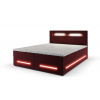 Čalúnená posteľ boxspring MINOR + vrchný matrac - monolith 59 / 160x200