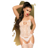 Penthouse Above & Beyond Penthouse Eye of the Storm - dámske erotické bodystocking s čipkou S - L
