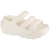 Crocs Papuče Classic Mega Crush Tripe Strap Biela
