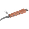 STREND PRO® Nůž zavírací nerez MK003 21 cm se štětcem, dřevěná rukojeť 2170556