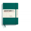 Zápisník LEUCHTTURM1917 Medium (A5) Pacific Green, 251 p., čistý