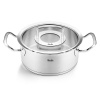 Fissler Nízky kastról ORIGINAL PROFI 20 cm, strieborná farba, nerezová oceľ