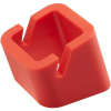 YAMAZAKI Stojanček na tablet Square 7709, silikón, v. 6,3 cm, červený 7769