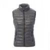 PAYPER CASUAL LADY 000388-0045 / Zateplená dámska vesta s efektom perovej náplne - steel grey L