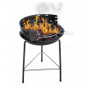 Gotel gril na drevené uhlie 30 x 30 cm (NN23 TURISTICKÝ ZÁHRADNÝ GRIL NASTAVITEĽNÝ GRIL)