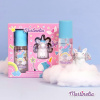 Martinelia Darčeková sada Little unicorn Marshmallow, telový sprej + balzam na pery