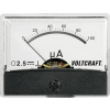 Analogové panelové měřidlo VOLTCRAFT AM-60X46/100µA/DC 100 µA