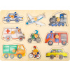 Small foot by Legler Small Foot Dřevěné puzzle Dopravní prostředky