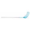 Zone floorball ZUPER AIR JR 35 white/prizm white / prizm, Ľavá (ľavá ruka dole), 83cm (=93cm)