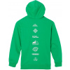 pánska mikina BURTON NORTHLINE PO Clover Green M