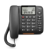 Gigaset DL380 Black, stolový telefón DL380 Black
