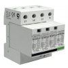 MFV-EM Prepäťová ochrana AC-4P na DIN-35 CITEL 230V-AC/50kA DS134VGS-230/G (Elektromateriál ochrany objektu, Typ: Viacpólová Prepäťová ochrana typu TT systém 1+2+3 AC230V-50Hz, Rozmery: 40xD38 mm, Uch