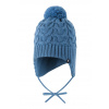 Detská čiapka s prímesou vlny Reima Paljakka 5300035C.9BYA modrá 50