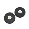 Machové podvozkové koleso ploché 100mm (2) (NA1008-100)
