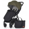 Petite&Mars Royal3 Športový kočík Mature Olive Black