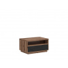 BRW Posteľ 160x200 FORN biely lesk