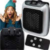 Elektrický keramický ohrievač Alogy Mini elektrický ohrievač 800 W s diaľkovým ovládaním 800 W